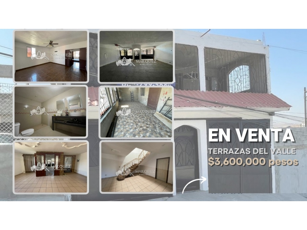 CASA EN VENTA EN TERRAZAS DEL VALLE TIJUANA - 1