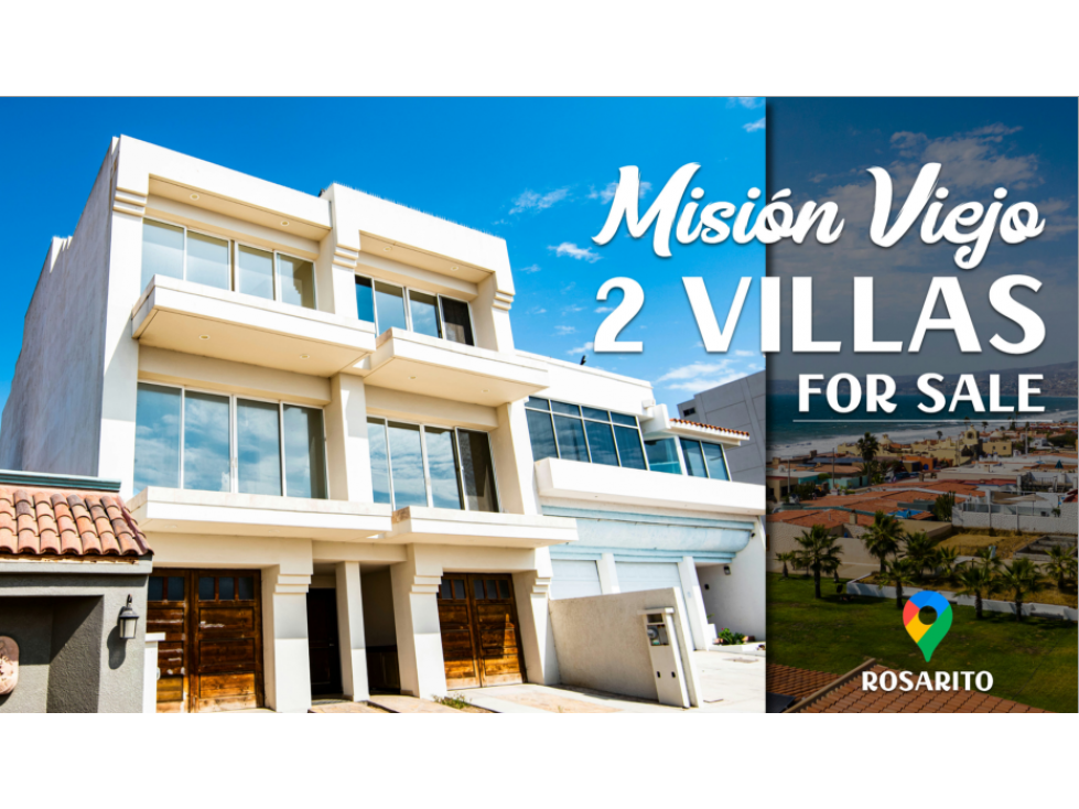 VILLA EN VENTA EN MISION VIEJO PLAYAS DE ROSARITO - 1