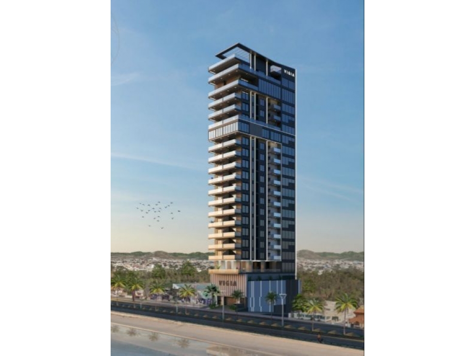 DEPTOS. EN PREVENTA EN MAZATLAN FRENTE A MALECON VIGIA SKY TOWER