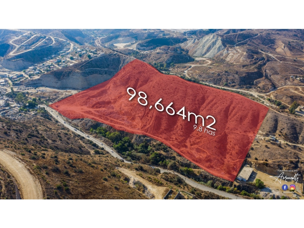 TERRENO EN VENTA EN EL CAÑON DEL SAINZ TIJUANA DE USD $40.00 X M2 - 1