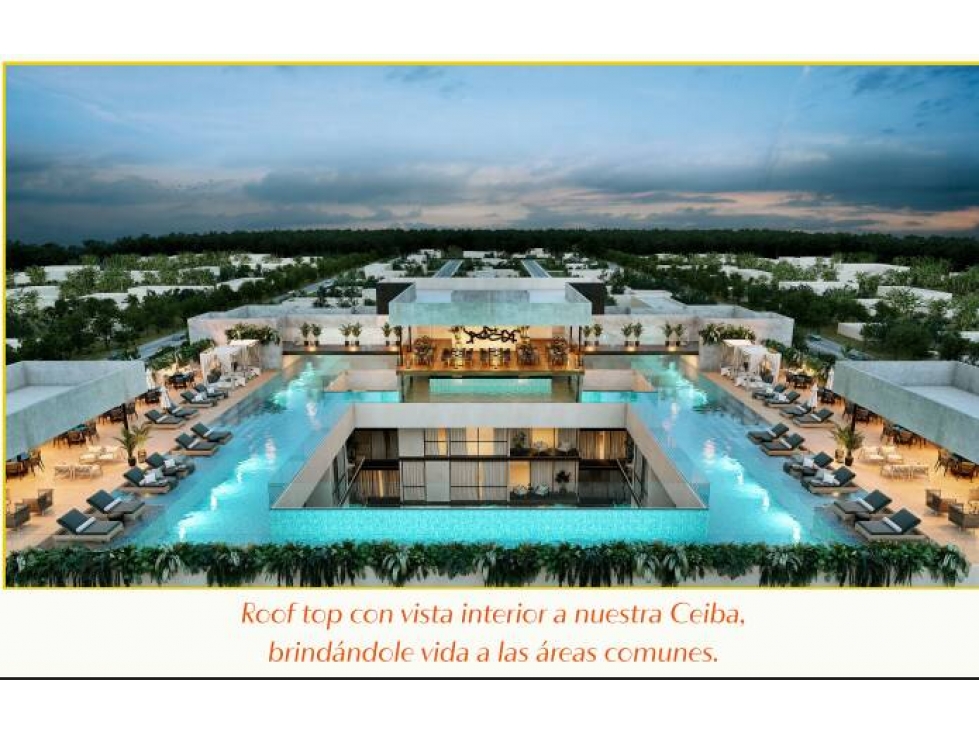 DEPTOS. PREVENTA PENTH. MOD. B EN CEIBA AT 25 CONDO PARADISE DESDE - 1