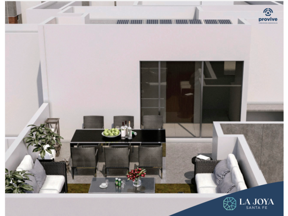 CASA EN VENTA DESARROLLO LA JOYA SANTA FE MODELO CUARZO PLUS — foto 2