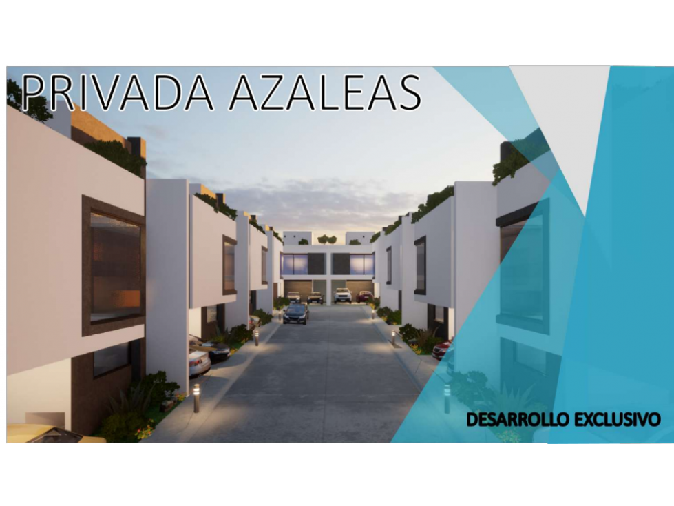 CASA 01 EXCLUSIVA EN VENTA EN PRIVADA AZALEAS COL. LOS ARBOLES