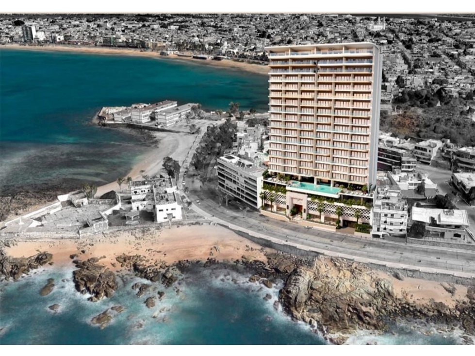 DEPARTAMENTOS EN PREVENTA EN MAZATLAN CON ESPECTACULAR VISTA AL MAR