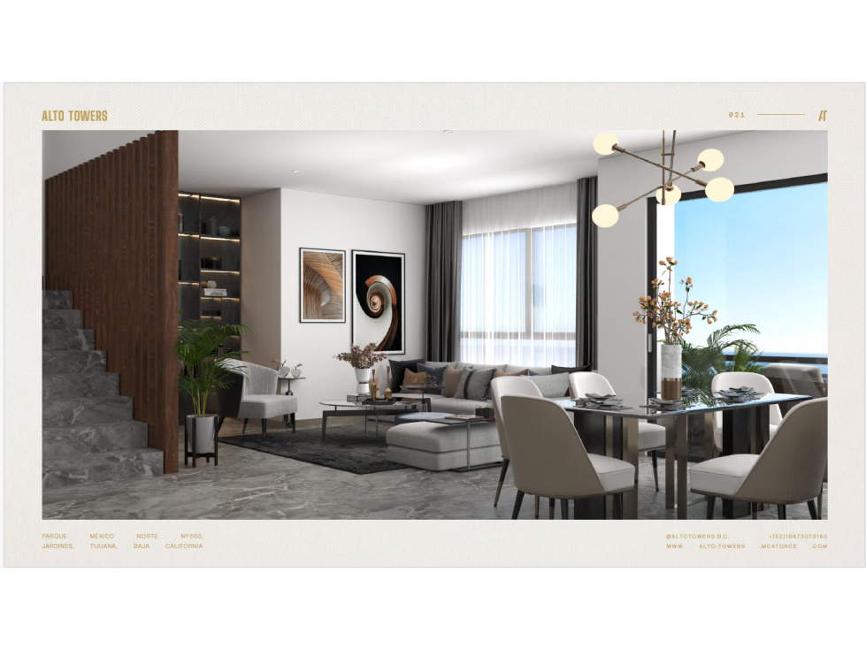 PENTHOUSE EN PREVENTA TIPO B EN ALTO TOWERS PLAYAS DE TIJUANA