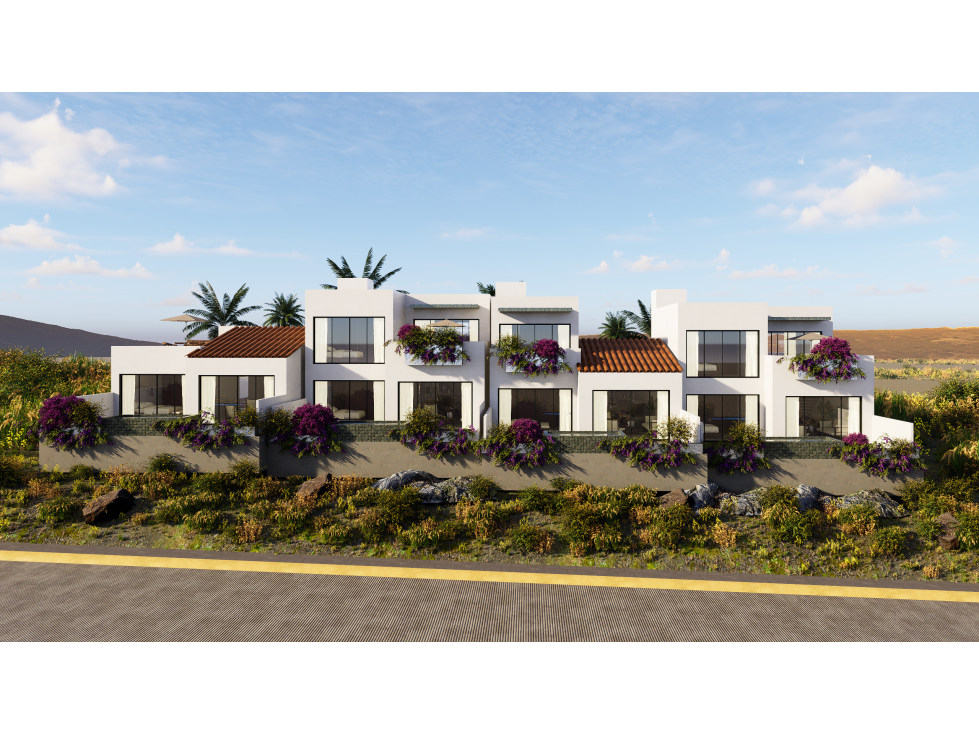 CASAS DE 2 RECAMARAS Y 2.5 BAÑOS EN AMORAR EN BAJAMAR OCEAN FRONT
