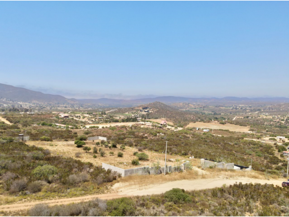 Land for Sale in Valle de Guadalupe, Ensenada. Incredible views