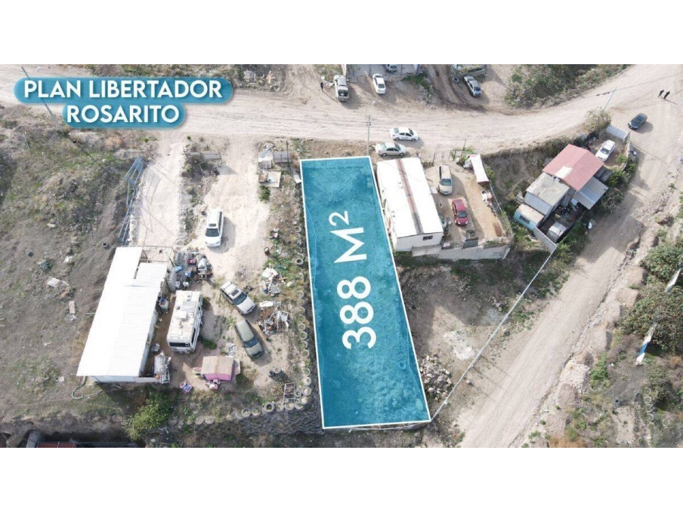 LAND FOR SALE PLAN LIBERTADOR ROSARITO NEAR ROSAMAR, PABELLÓN,LA MINA - 1