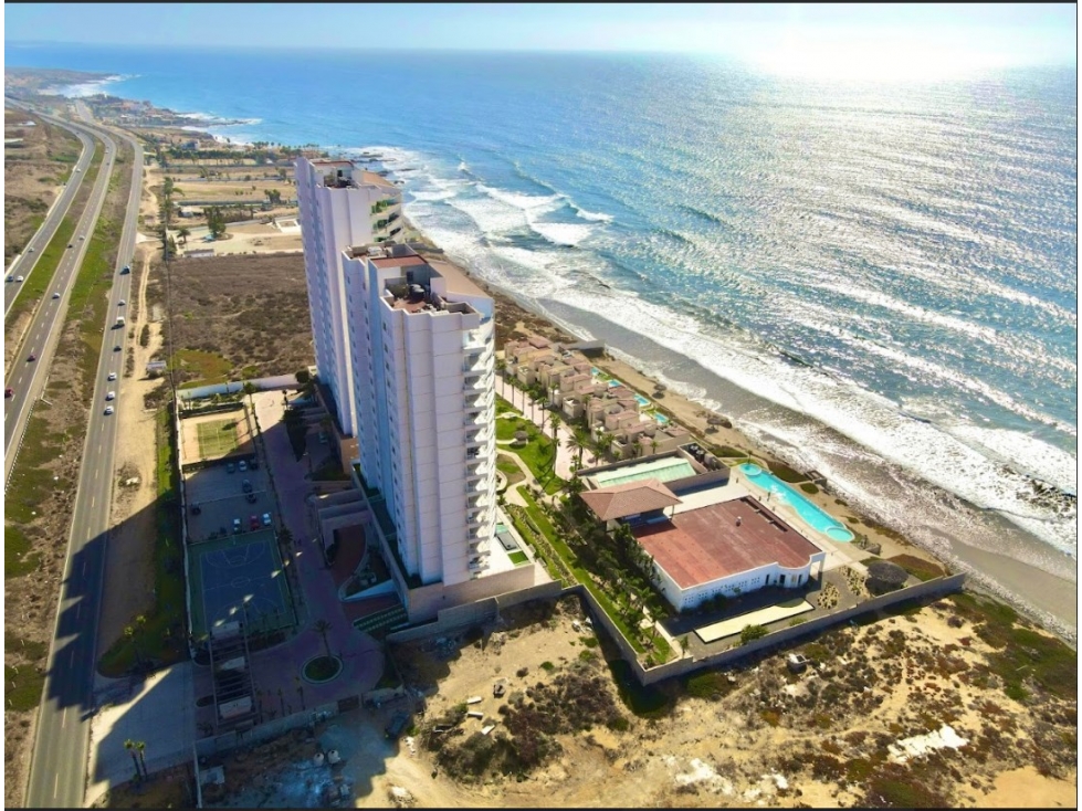 APARTMENT FOR SALE PALACIO DEL MAR IN EL DESCANSO BEACHES OF ROSARITO - 1