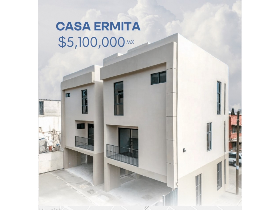 CASA EN VENTA, MODELO ERMITA EN ERMITA HOMES TIJUANA