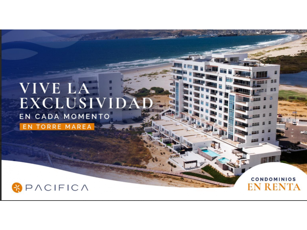 RENTA CONDOMINIO 206 TORRE MAREA EN VILLAS Y PRIVADAS PACIFICA - 1