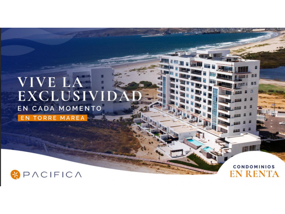 RENTA CONDOMINIO 801 TORRE MAREA EN VILLAS Y PRIVADAS PACIFICA - 1
