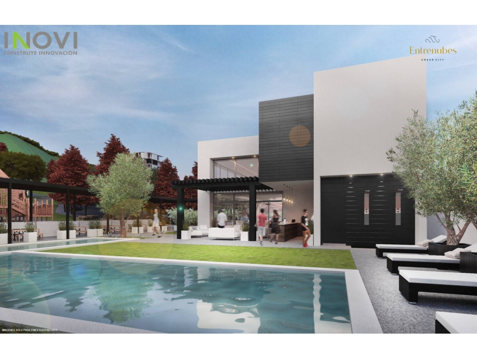 DEPTOS. TORRE J FASE III DESARROLLO ENTRENUBES GREEN CITY DESDE