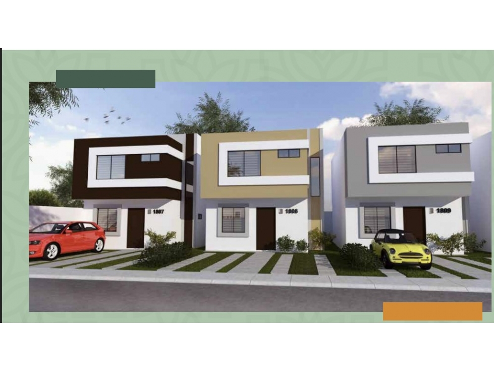 PREVENTA CASA MOD. TRACK PRIVADA SANTA FE DESDE