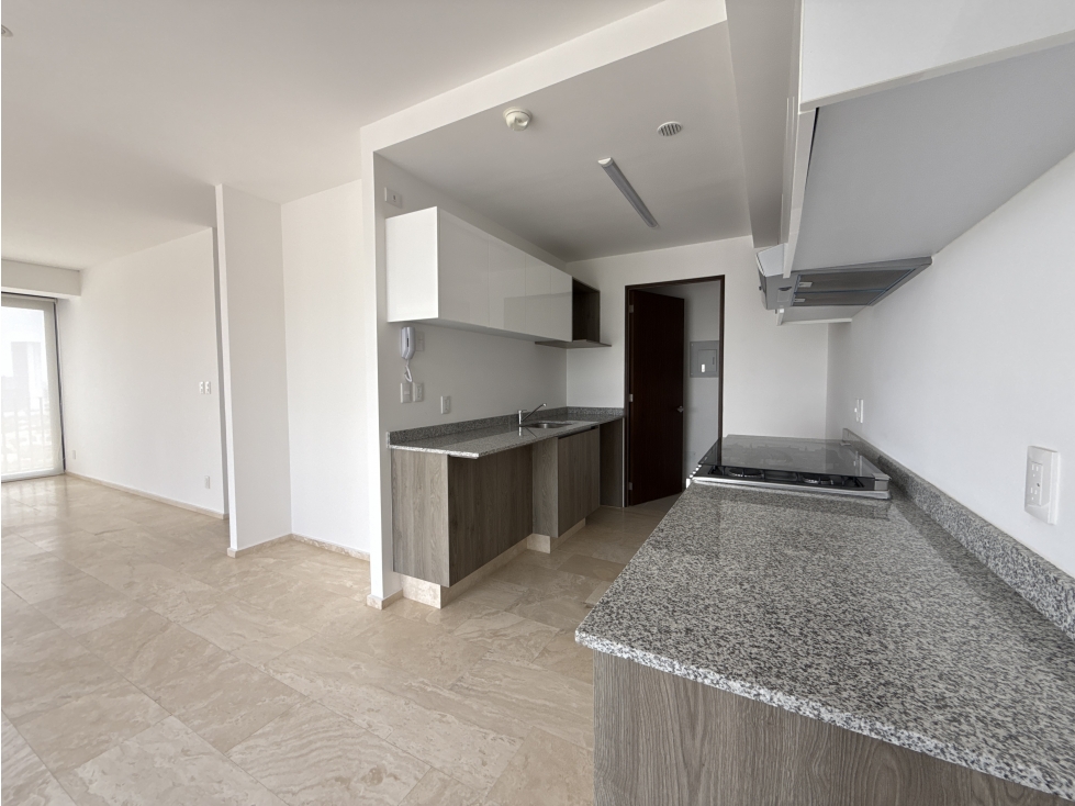 DEPTO EN VENTA EN TORRE ZENTRAL, ZAPOPAN, PISO 19, INCREÍBLE TERRAZA - 1