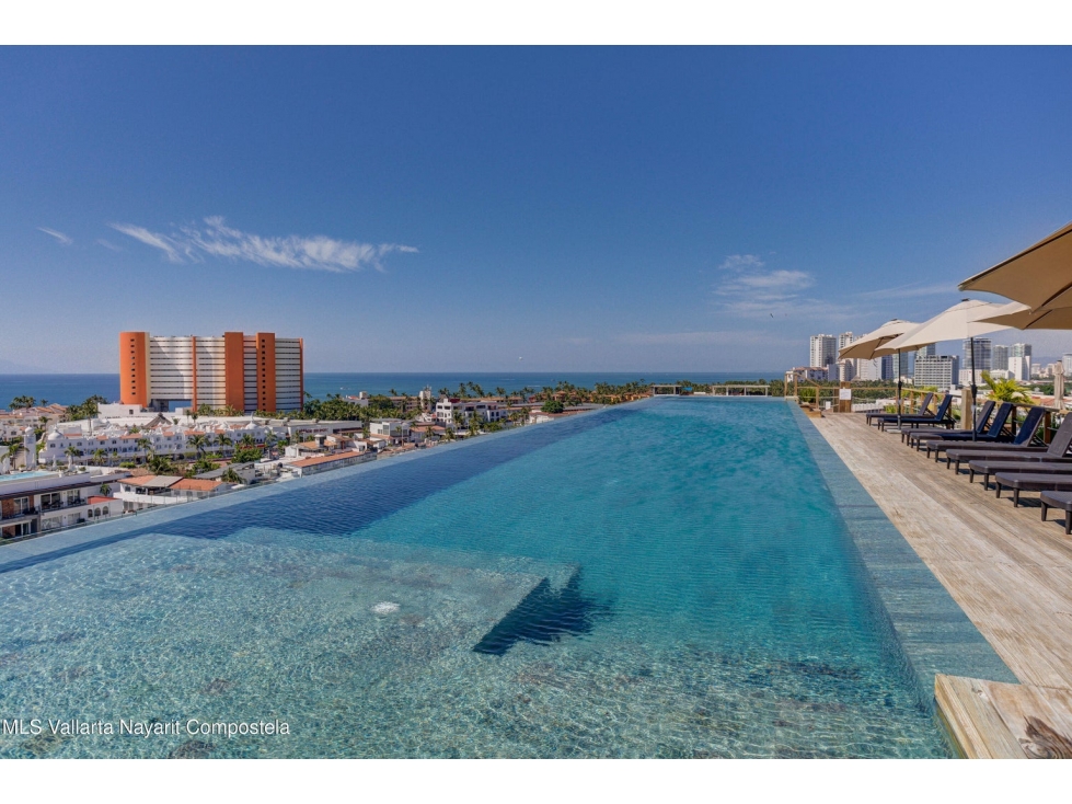 DEPTO TOTALMENTE AMUEBLADO EN DESARROLLO VIA MILAN PUERTO VALLARTA
