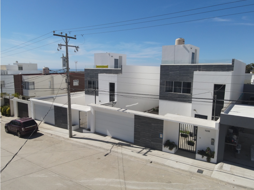 Casa en Venta Rosamar, Rosarito. Vista al Mar - Recámara Planta Baja — foto 2