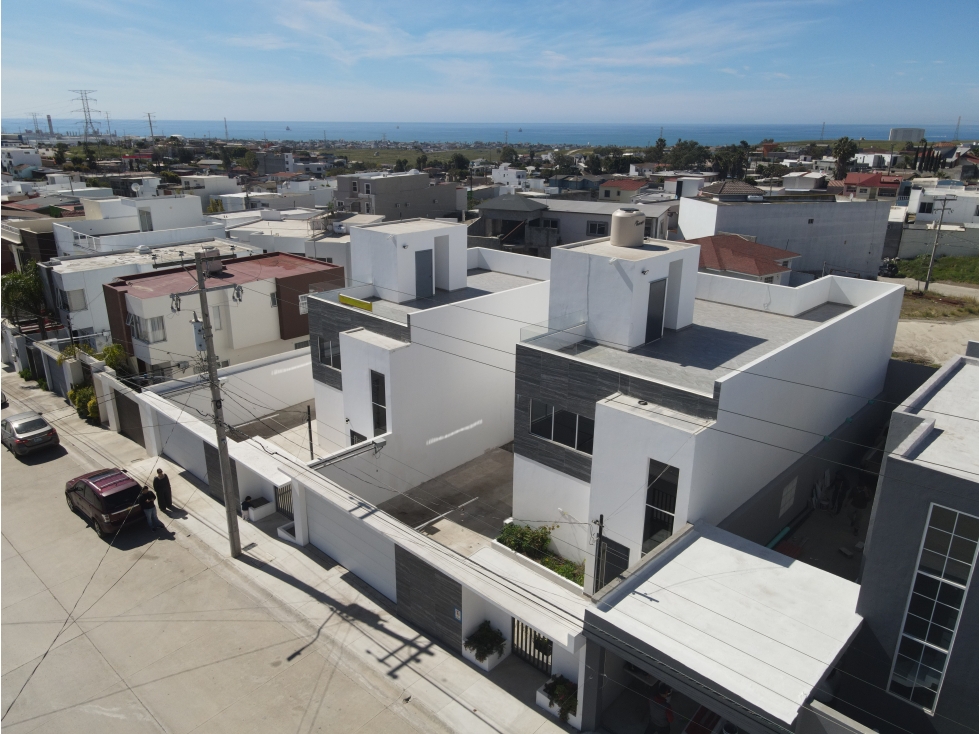 Casa en Venta Rosamar, Rosarito. Vista al Mar - Recámara Planta Baja — foto 4