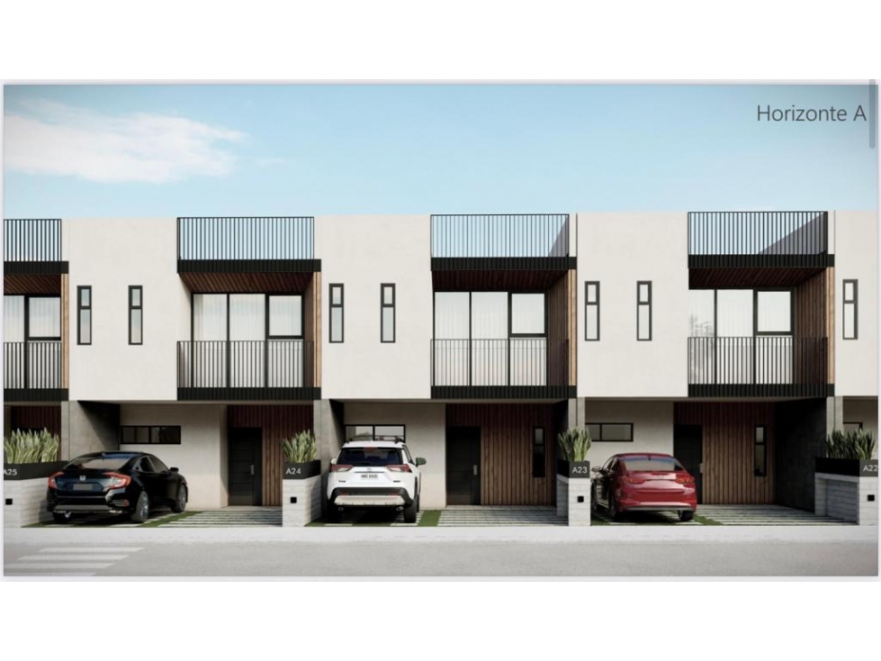 CASAS EN PREVENTA MODELO HORIZONTE SOLE BY FRASA SIN ACABADOS DESDE