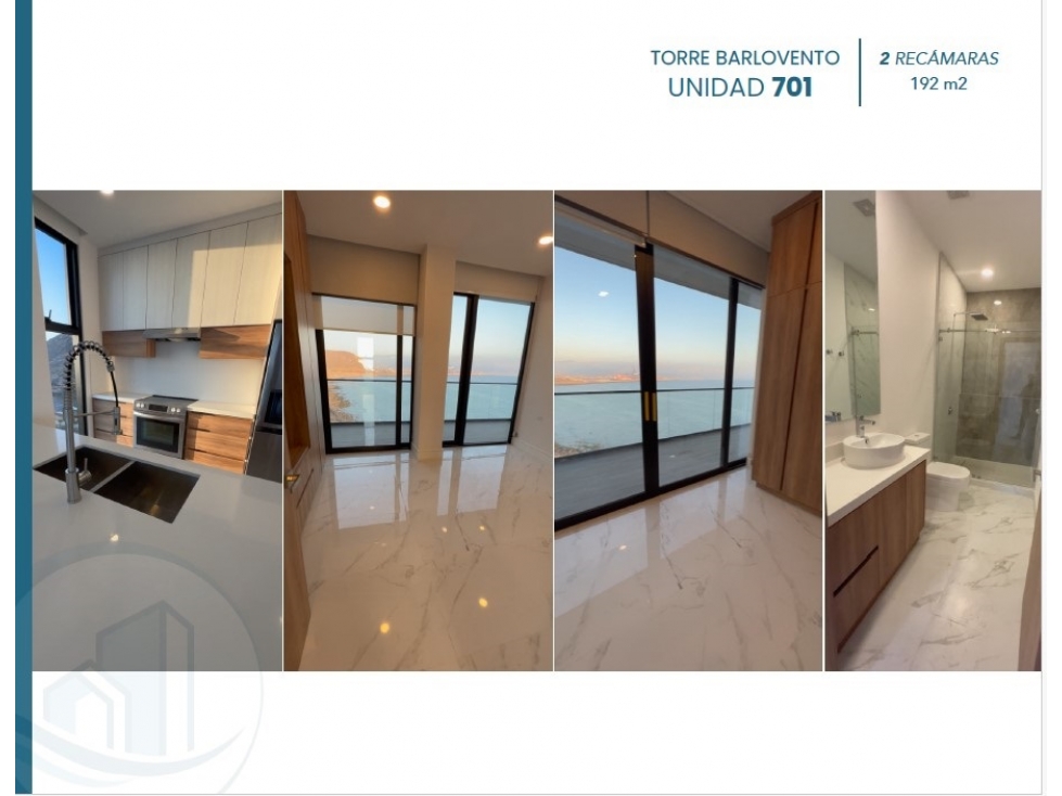 DEPTOS. NIVEL 7 EN PREVENTA EN TORRE BARLOVENTO ENSENADA DESDE - 4