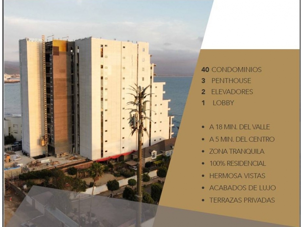 DEPTOS. NIVEL 7 EN PREVENTA EN TORRE BARLOVENTO ENSENADA DESDE - 5