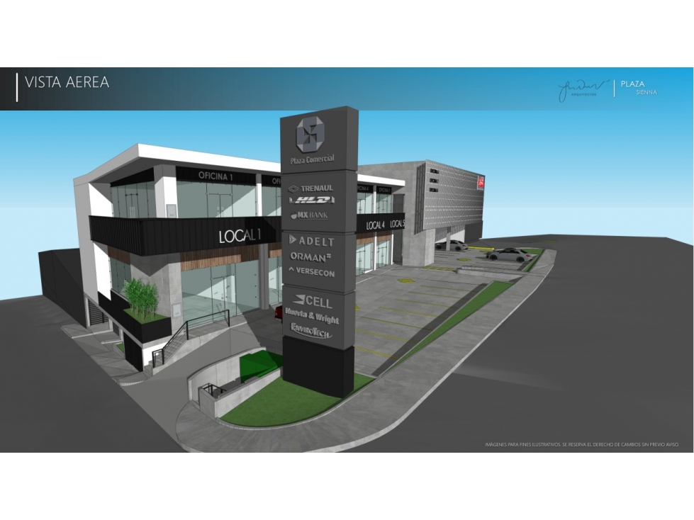 LOCALES COMERCIAL EN PRE-RENTA EN PLAZA SIENNA TIJUANA DESDE - 2