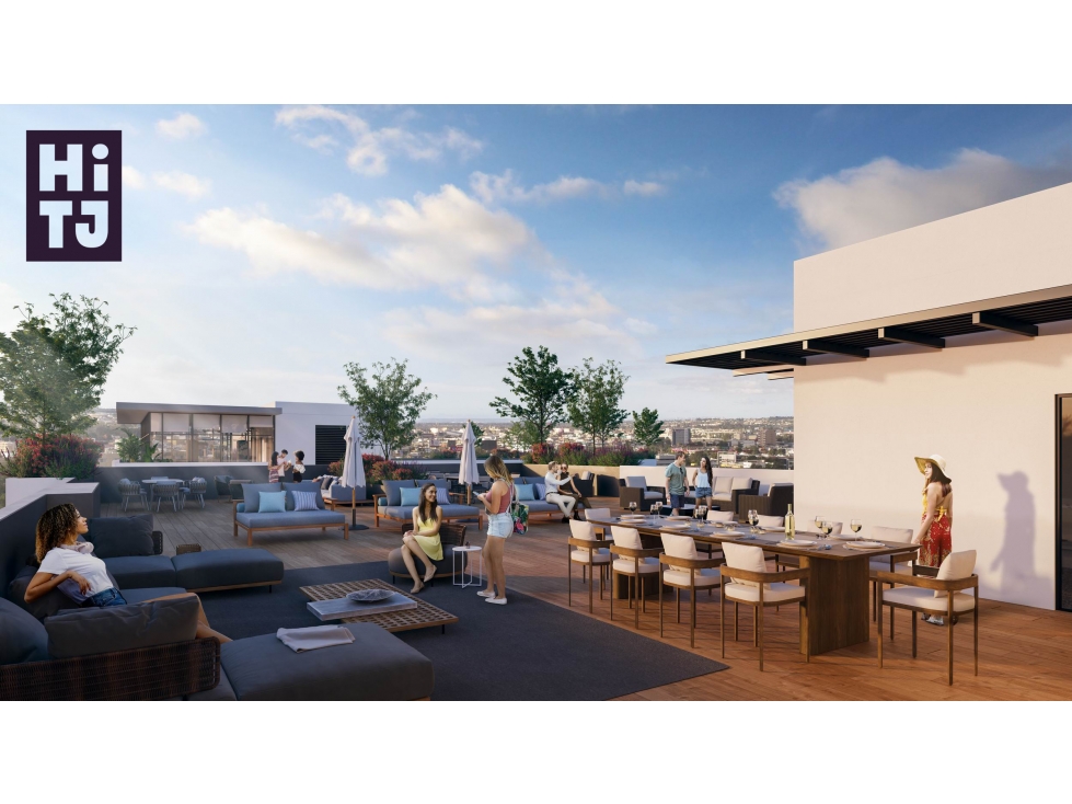 DEPTO. EN VENTA TORRE 2 EN HI TJ CERCA PARQUE TTE GUERRERO DE 42M2 — foto 2