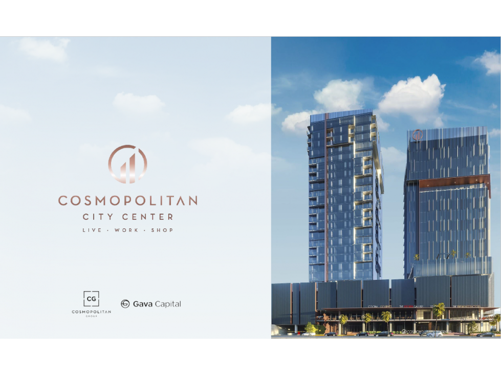 VENTA OFICINAS EJECUTIVAS EN TIJUANA COSMOPOLITAN CITY CENTER DESDE - 2