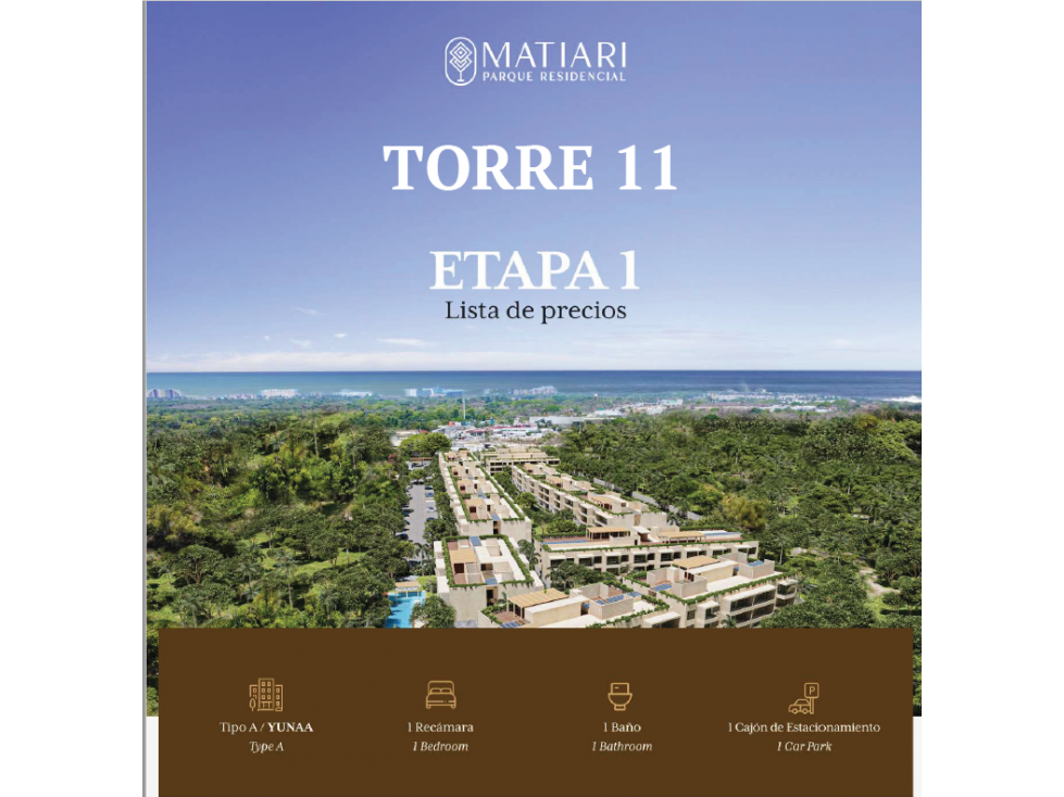 DEPTOS. MOD TATEVARI TORRE11 MATIARI PARQUE RESIDENCIAL PISO1 PONIENTE - 2