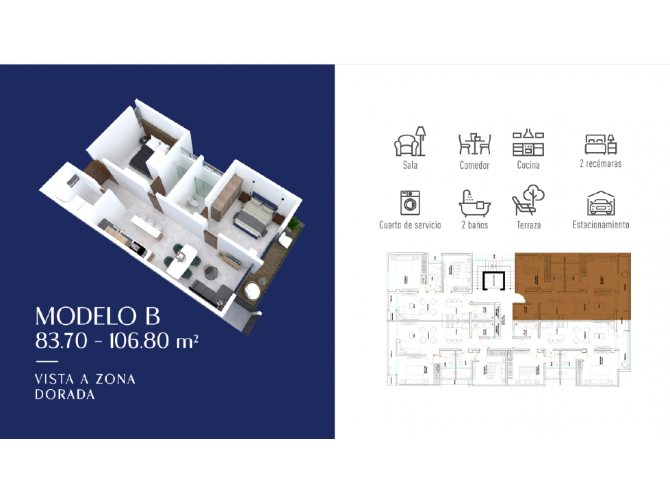 DEPARTAMENTOS MODELO B EN ZAFIRA CONDOS RESIDENCIALES DESDE — foto 2