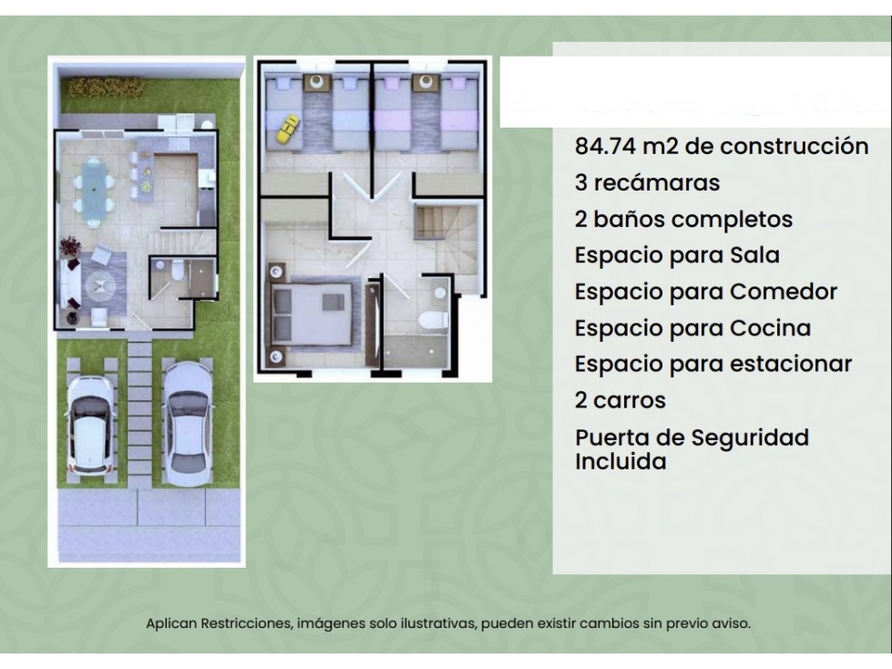 PREVENTA CASA MOD. TRACK PRIVADA SANTA FE DESDE — foto 2