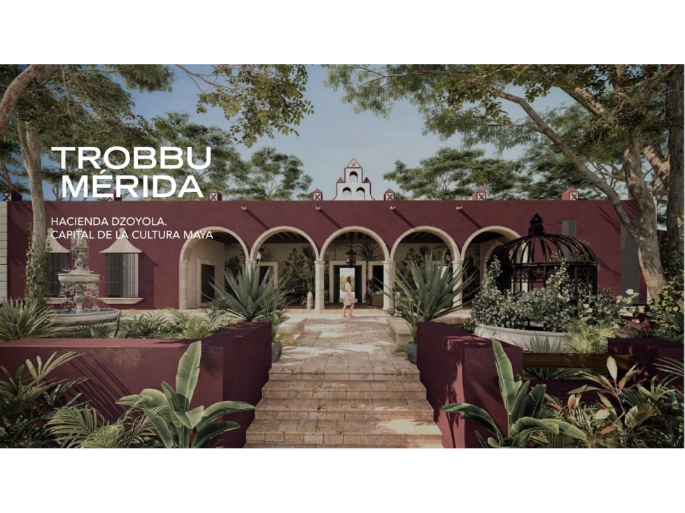 VILLAS DE LUJO EN VENTA EN DESARROLLO TROBBU MERIDA — foto 2