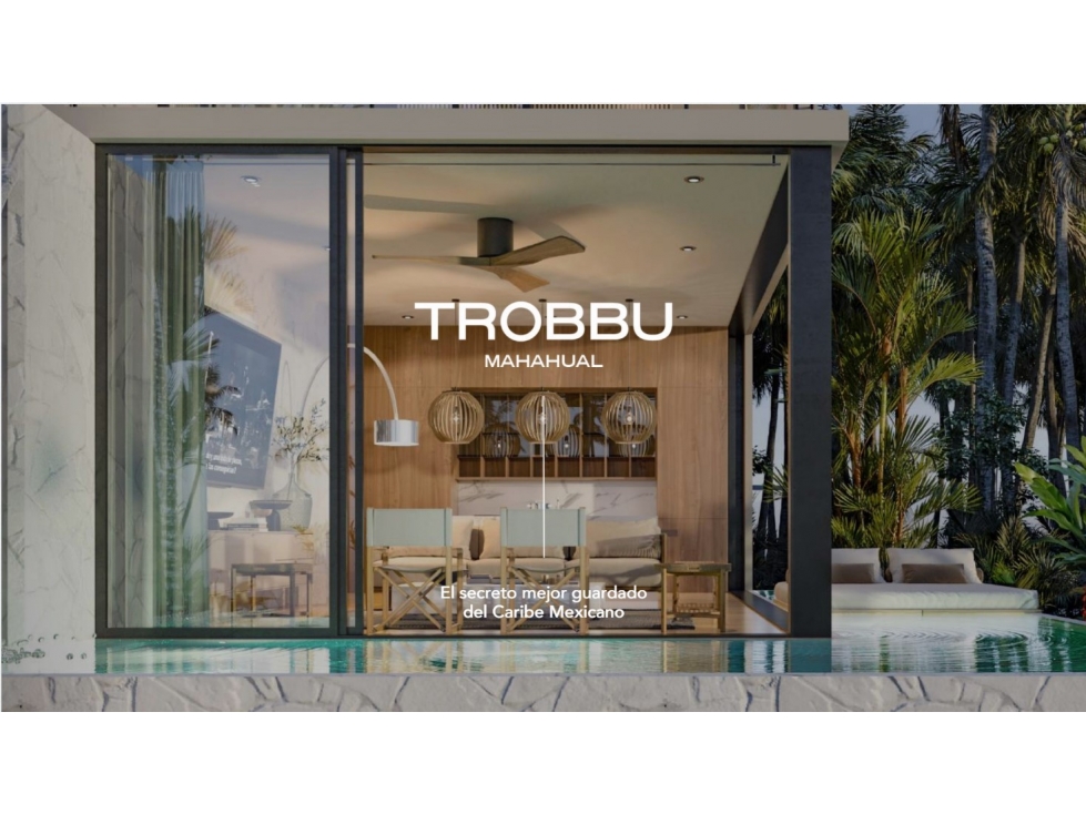 VILLAS DE LUJO EN VENTA EN DESARROLLO TROBBU MAHAHUAL - 2
