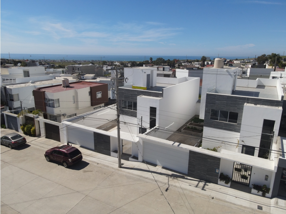 Casa en Venta Rosamar, Rosarito. Vista al Mar - Recámara Planta Baja — foto 3