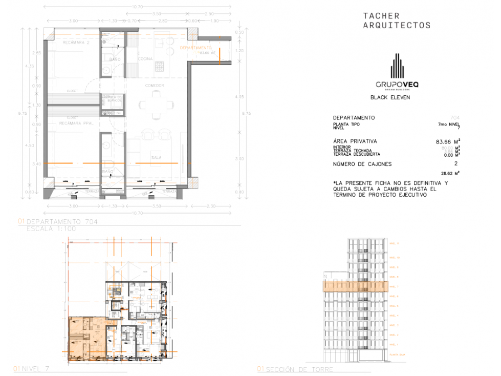 DEPARTAMENTOS EN VENTA EN BLACK 11 LA CACHO TIJUANA — foto 4