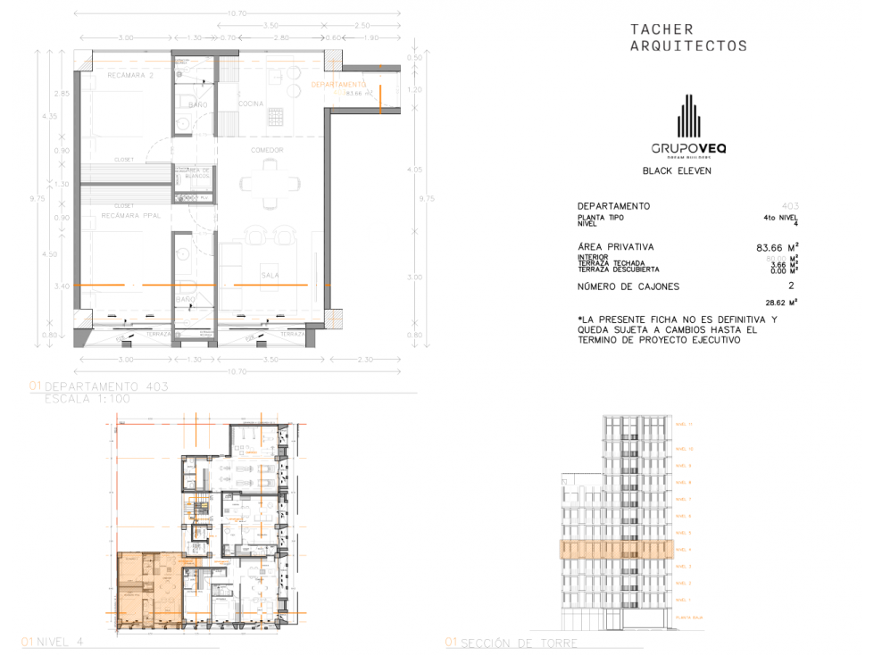 DEPARTAMENTOS EN VENTA EN BLACK 11 LA CACHO TIJUANA — foto 6