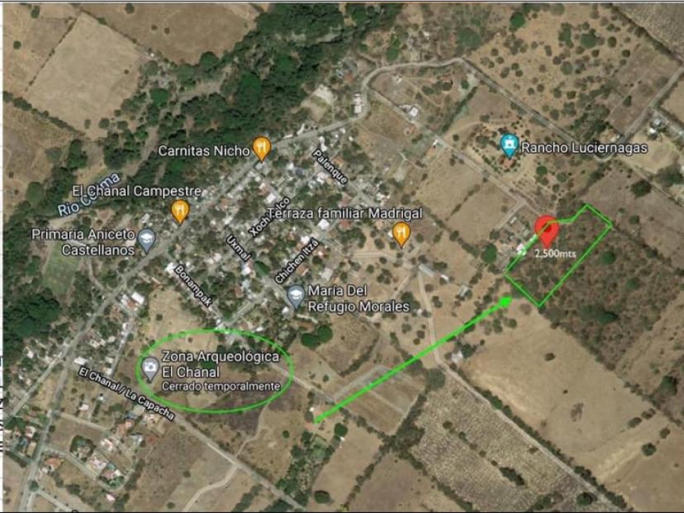 TERRENO EN VENTA DE 2500 M2 CERCA DEL CHANAL COLIMA - 3