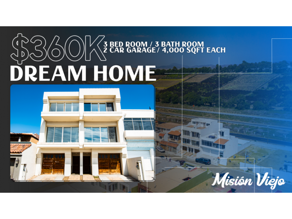 VILLA EN VENTA EN MISION VIEJO PLAYAS DE ROSARITO - 3