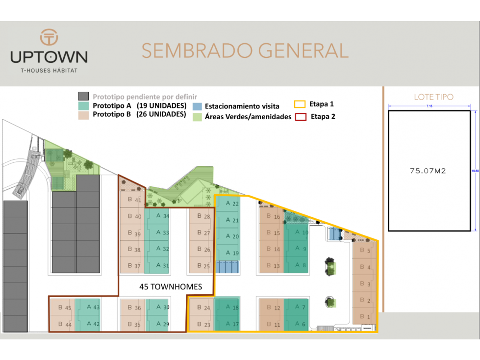 CASAS EN VENTA EN DESARROLLO UPTOWN T HOUSES HABITAT DESDE — foto 3