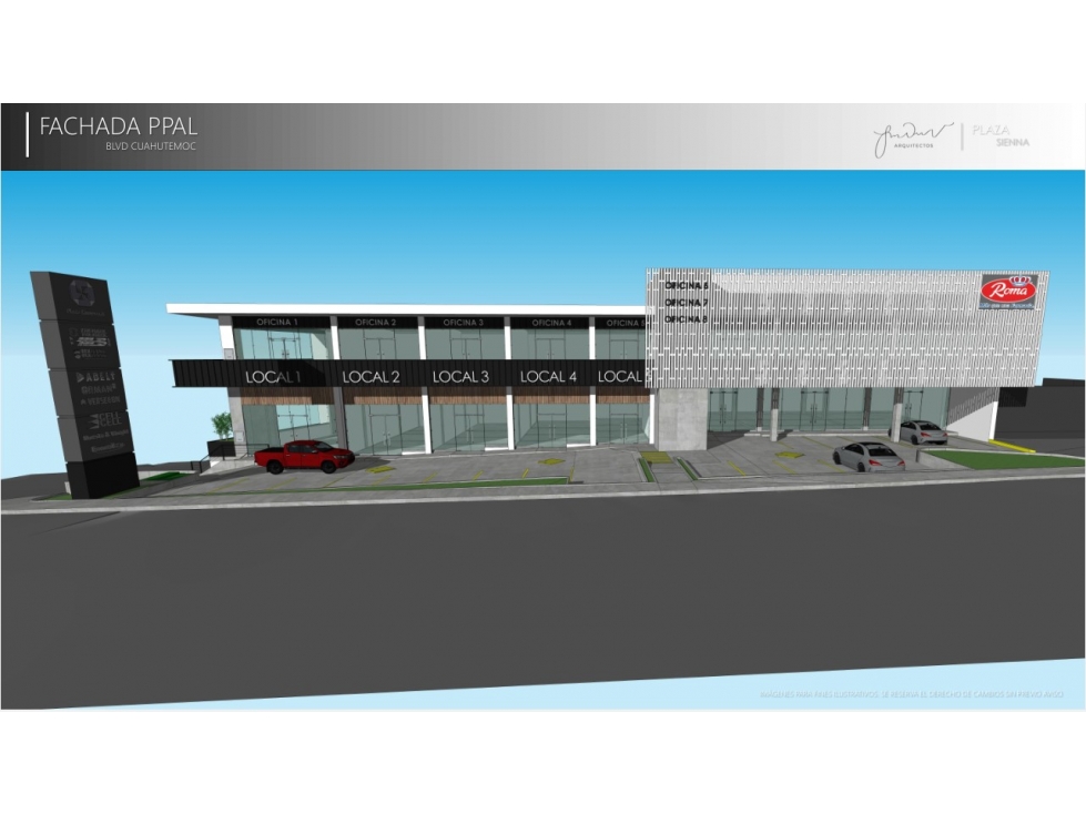 LOCALES COMERCIAL EN PRE-RENTA EN PLAZA SIENNA TIJUANA DESDE - 3