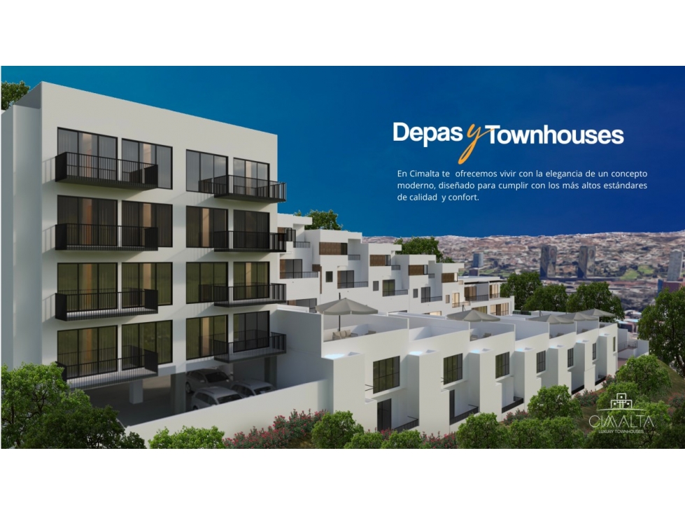 DEPARTAMENTO 301 MODELO CENIT EN CIMALTA LUXURY TOWNHOUSES TIJUANA - 3