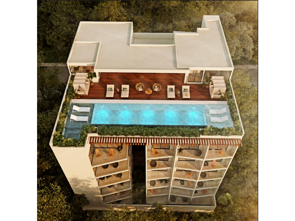 ESTUDIOS TIPO B EN VENTA 1 RECAMARA PARAVIAN PLAYA DEL CARMEN DESDE - 3