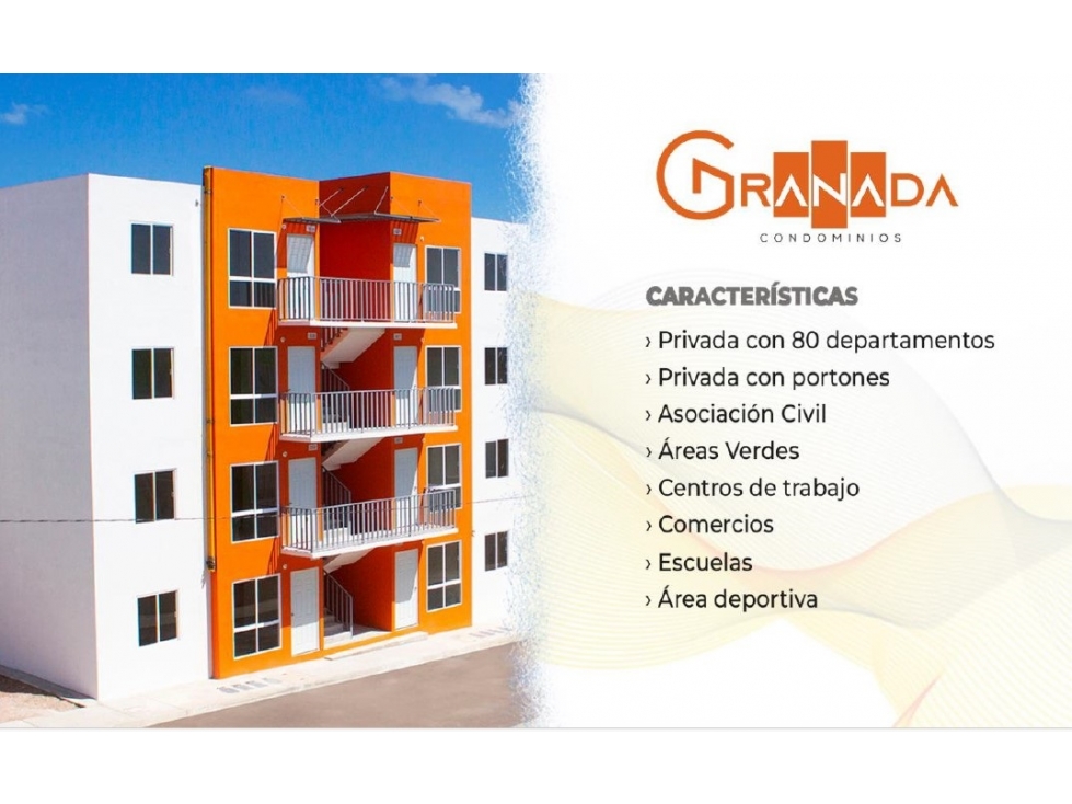 DEPARTAMENTOS EN VENTA EN GRANADA CONDOMINIOS DE $1,037,070.00 - 3