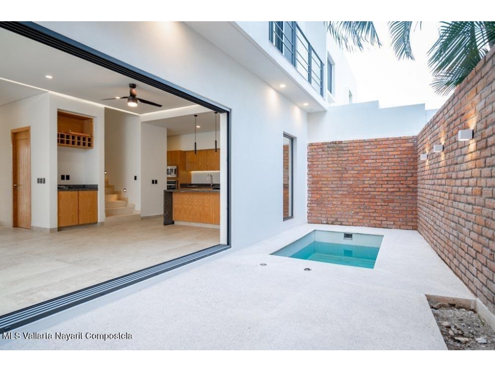 VENTA CASA NUEVA EN FRACC. LOS CEDROS RESIDENCIAL FLAMINGOS BUCERIAS — foto 3