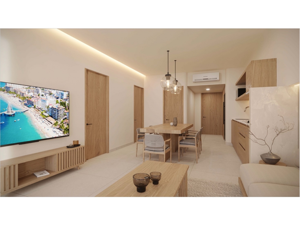 VENTA DEPTO 2 REC TIPO B DESARROLLO MACARIA PUERTO VALLARTA DESDE — foto 3