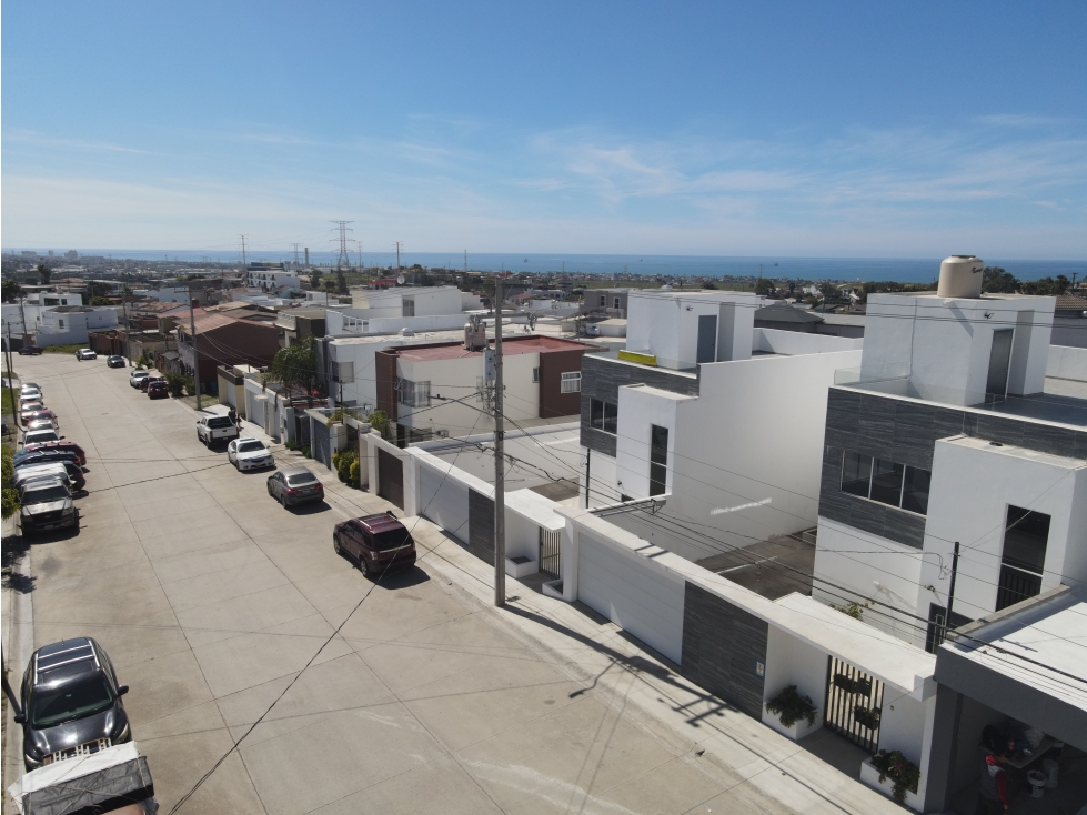 Casa en Venta Rosamar, Rosarito. Vista al Mar - Recámara Planta Baja — foto 5