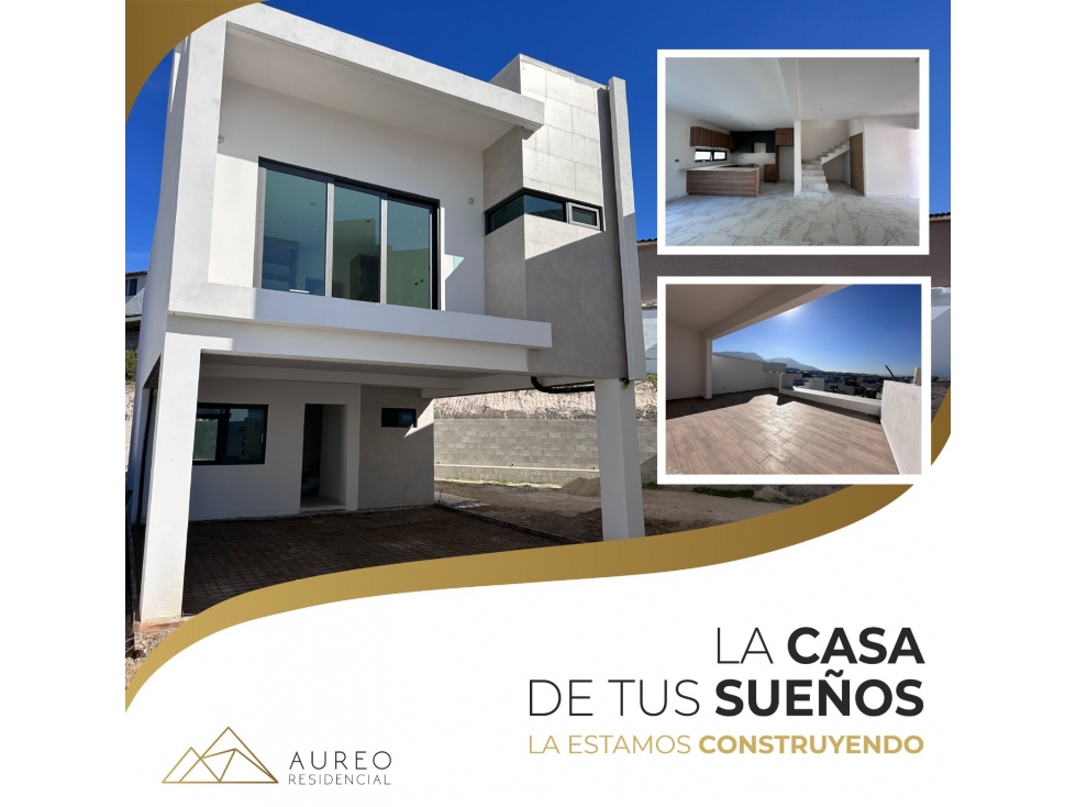 PREVENTA CASAS MODELO AUREO PLUS EN AUREO RESIDENCIAL TIJUANA DESDE