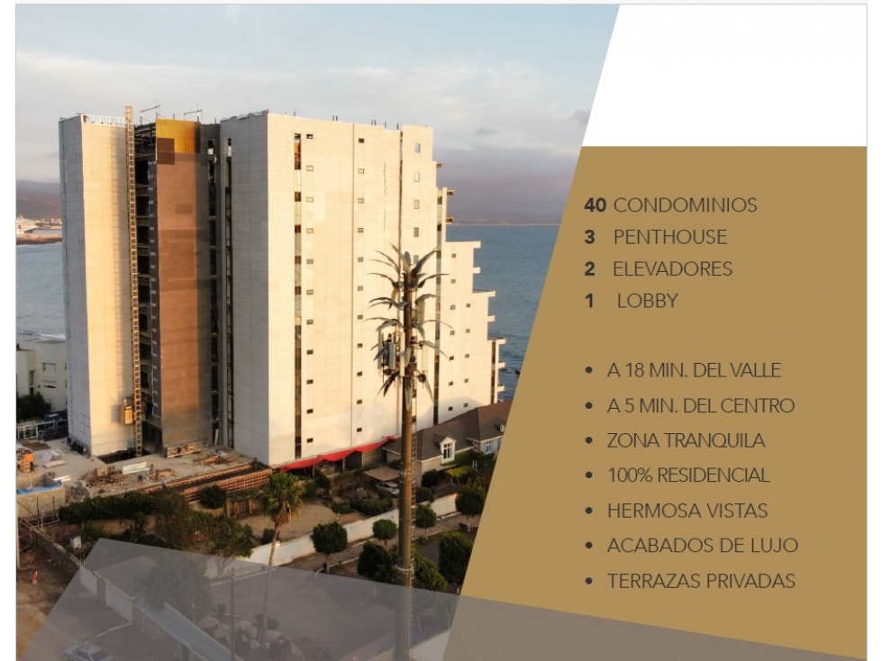 DEPTOS. NIVEL 1 EN PREVENTA EN TORRE BARLOVENTO ENSENADA DESDE - 5