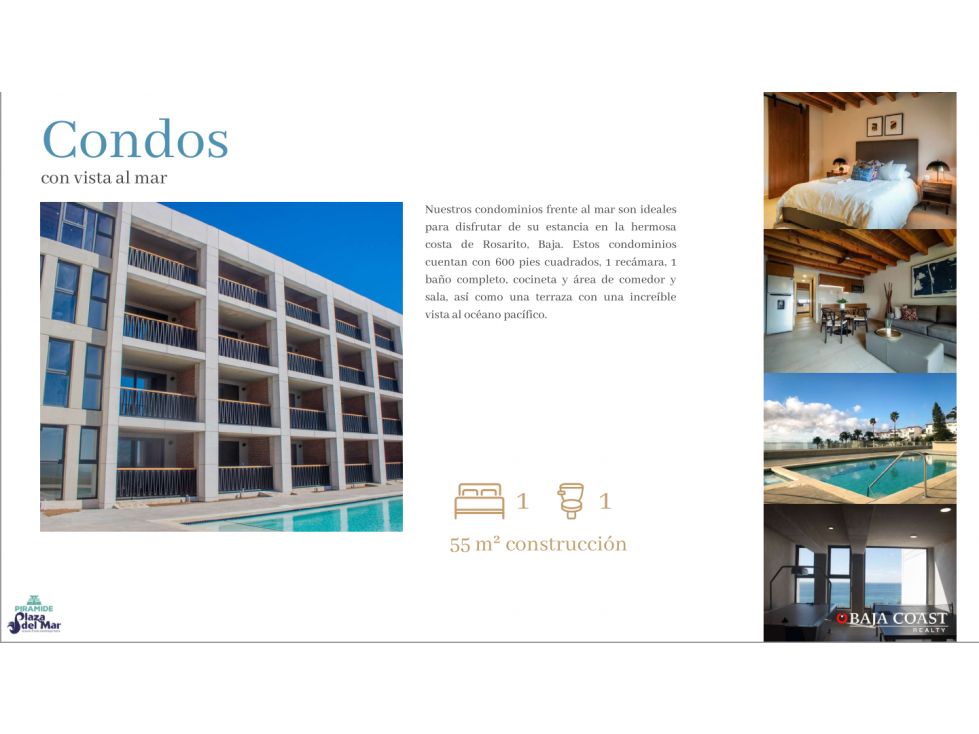 DEPARTAMENTO EN PLAZA DEL MAR TORRE SANTA CRUZ 1 RECAMARA 3ER NIVEL - 2