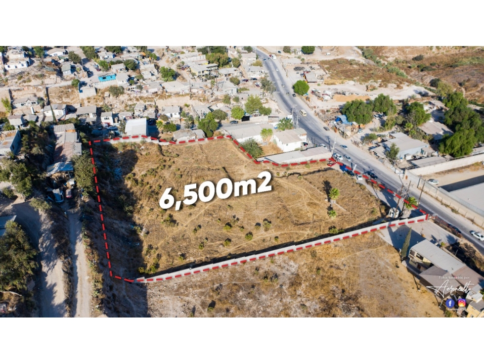 TERRENO EN VENTA EN EL CAÑON DEL SAINZ TIJUANA DE USD $100.00 X M2 - 5